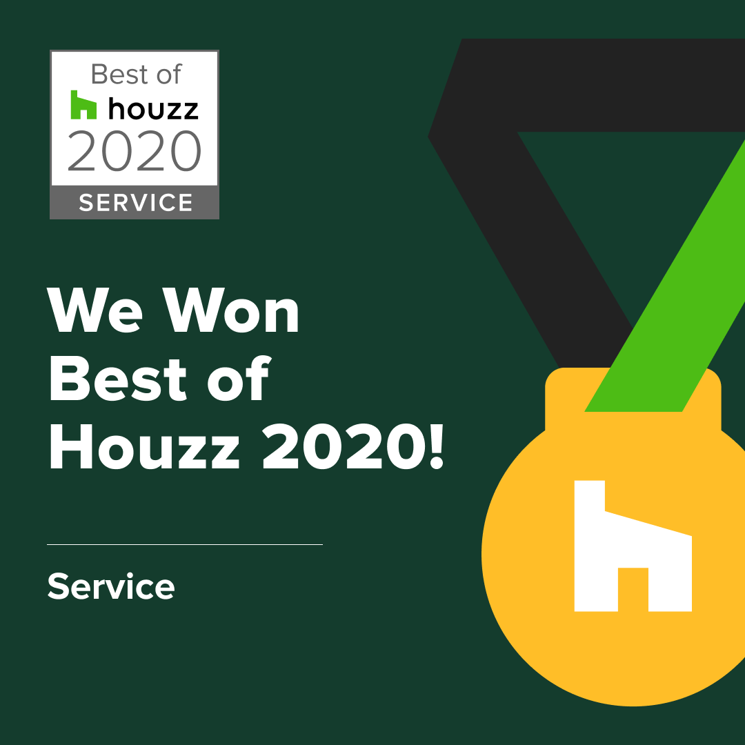 Best of Houzz 2020 Award for Customer Service