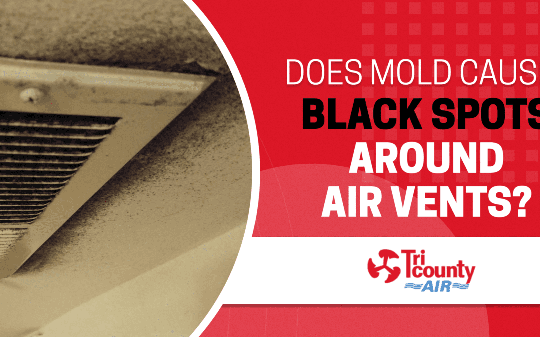 Does Mold Cause Black Spots Around Air Vents?