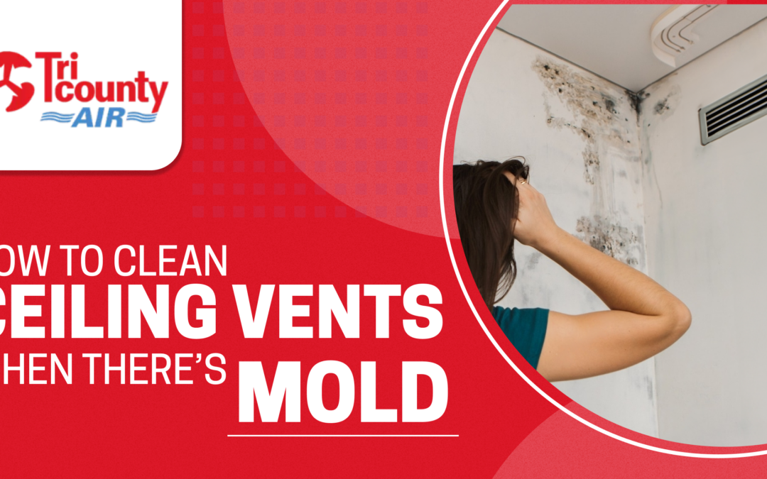 How to Clean Ceiling Vents When There’s Mold